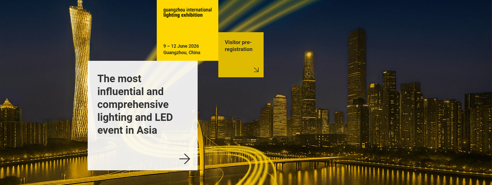 نمایشگاه روشنایی چین 2026 گوانجو | GILE Lighting Exhibition